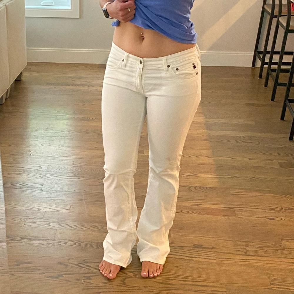 AG white jeans